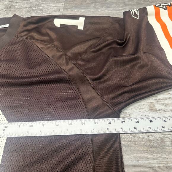 Reebok NFL Cleveland Browns Brady Quinn #10 Mens 2XL Signed Mesh Football Jersey - Picture 9 of 12